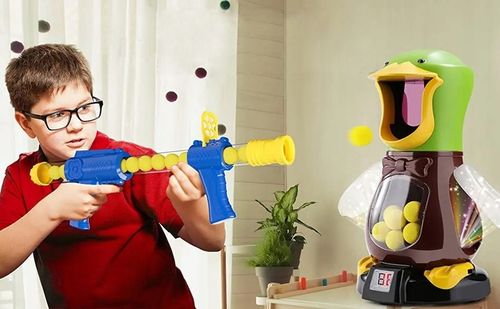 GRA GŁODNA KACZKA STRZELANIE DO CELU PISTOLET na Arena.pl