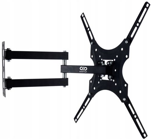 UCHWYT DO TELEWIZORA 32-55" WIESZAK UNIWERSALNY REGULOWANY DO KAMPERÓW na Arena.pl