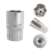 NASADKA TORX 16 MM 3/8" ZE STALI CHROMOWO-WANADOWEJ