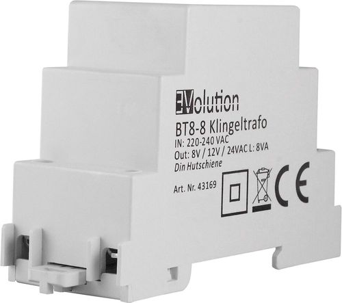 Evolution BT8-8 transformator dzwonka 8 V 12 V 24 na Arena.pl
