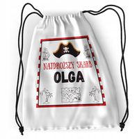 Plecak Sportowy Szkolny Dla Olgi Córki Dziecka Z Nadrukiem Ze Zdjęciem