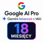 ✅ Google AI Pro Gemini Advanced VEO 18 Miesięcy | Na Własnym Koncie