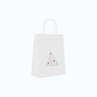 Torby świąteczne małe 18 x 8 x 22,5 cm Choinka 30