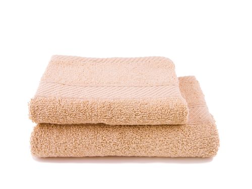 Zestaw dwa ręczniki  bawełniane frotte w 10 kolorach różowy na Arena.pl