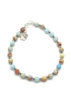 Bransoletka JASPIS CESARSKI 925