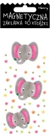 Zakładka Magnetyczna - Słonie