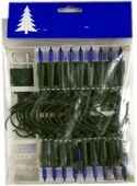 lampki 35szt. niebieskie