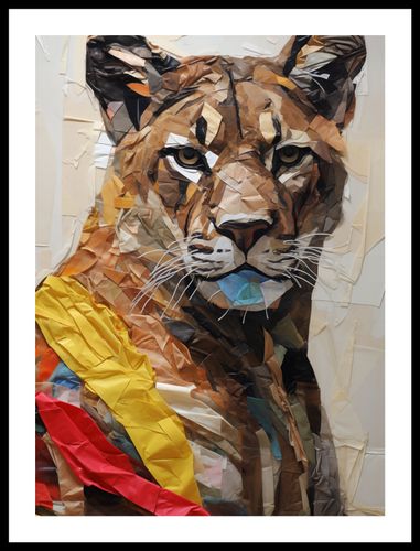Plakat 40x55cm Papierowy Tygrys na Arena.pl