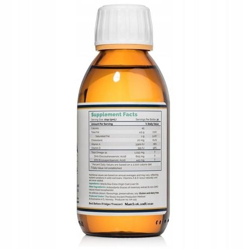Tran Rosita Extra-Virgin Cod Liver Oil (EVCLO) na Arena.pl