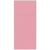 Serwetki papierowe kieszonki na sztućce Punta Punta różowe, 50 szt.