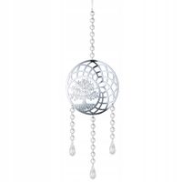 Zawieszka ozdoba do okna DRZEWO ŻYCIA kryształ PLEKSI LUSTRO srebrne glamur