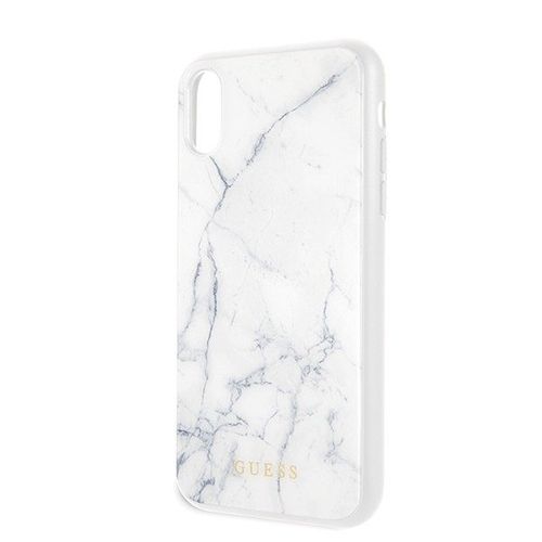 Etui Case GUESS MARBLE CASE IPHONE XR BIAŁY na Arena.pl