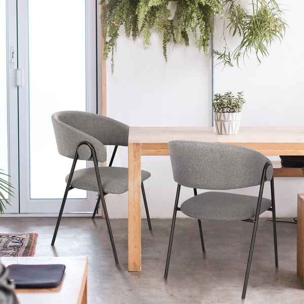 Krzesło Larisa szare zdjęcie 2