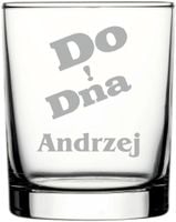 Szklanka do WHISKY grawerowany prezent z imieniem twoim napisem