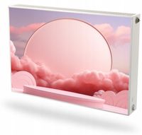 Mata magnetyczna na grzejnik na wymiar PODIUM SCENA CHMURY 60x100 cm