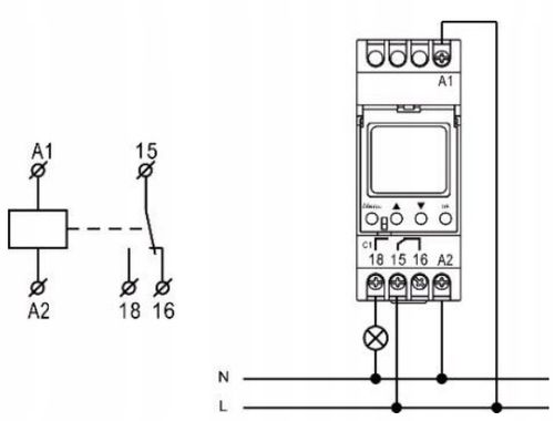PROGRAMATOR CZASOWY NA SZYNĘ ASTRONOMICZNY WŁ/WYŁ na Arena.pl