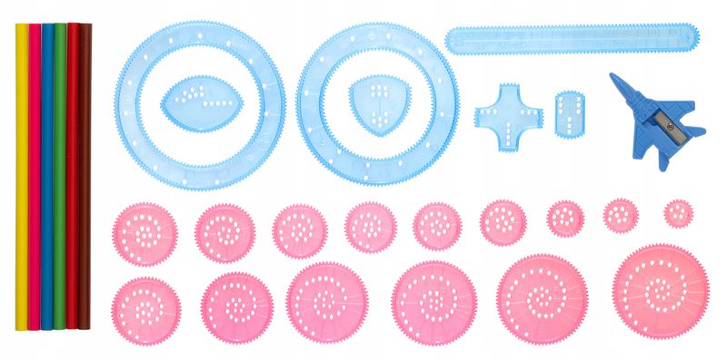 SPIROGRAF DO RYSOWANIA NR:7734 zdjęcie 2