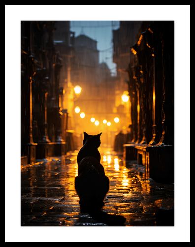 Plakat 30x40cm Samotna Wędrowczyni na Arena.pl