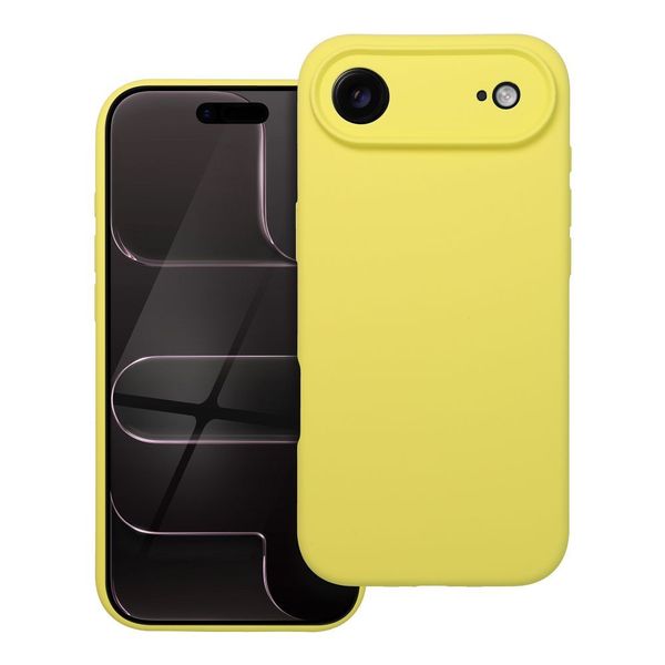 Futerał SILICONE 2mm do IPHONE 17 Air żółty zdjęcie 1