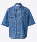 co'couture Bluzka 'Dean' w kolorze Niebieski Denim L