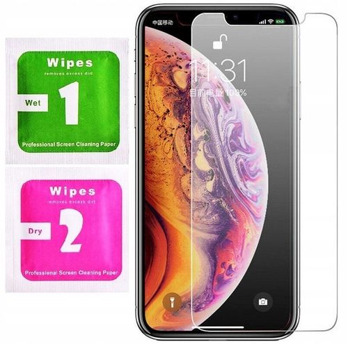 Etui do IPHONE X/XS ANTI-SHOCK CASE + SZKŁO 9H na Arena.pl