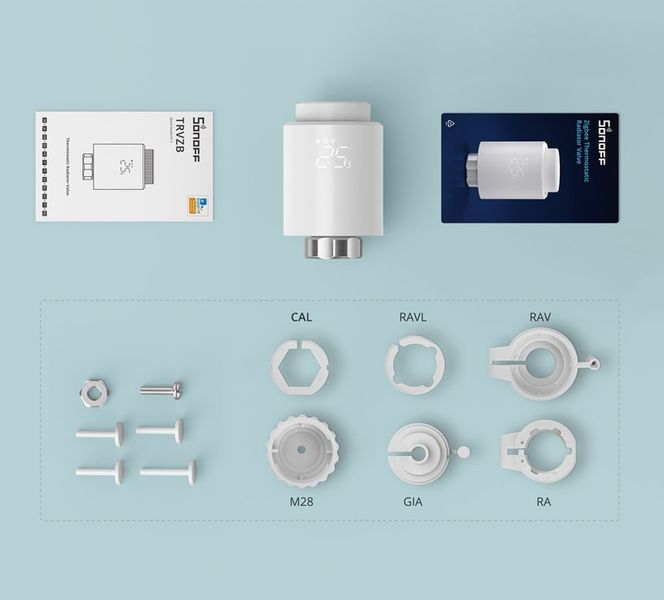 Sonoff głowica grzejnikowa Zigbee TRVZBR zdjęcie 8