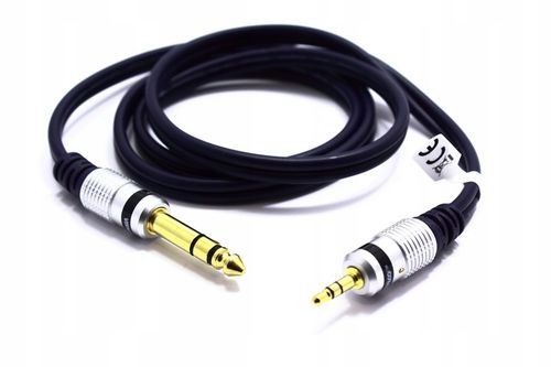 KABEL AUX JACK 3,5 - JACK 6,3 STEREO 1,5M VITALCO na Arena.pl