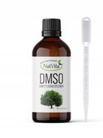 DMSO Dimetylosulfotlenek 99,99% Bardzo Wysoka Czytość CZDA 100ml NatVita