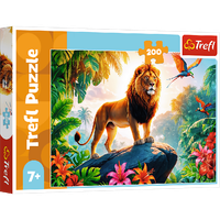 TREFL 13329 Puzzle 200 Król dżungli