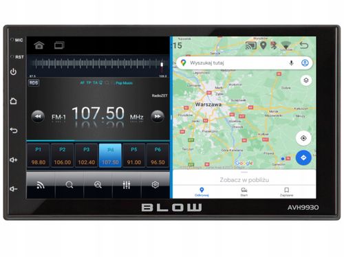 RADIO SAMOCHODOWE ANDROID 12 BLUETOOTH CARPLAY ANDROID AUTO MIRROR LINK na Arena.pl
