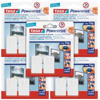 TESA POWERSTRIPS Haczyki samoprzylepne do ramek zdjęć obrazów 1kg