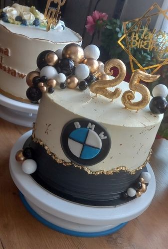 DEKORACJA TOPER TOPPER NA TORT ZŁOTE CZARNE KULE MIX NA PIKU ZESTAW 50 szt na Arena.pl