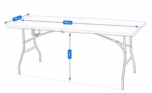 Meble na Ogród Taras Komplet STÓŁ 6 KRZESEŁ zestaw mebli ogrodowy na Arena.pl