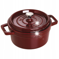 Staub La Cocotte Garnek żeliwny okrągły 1.7 ltr, grenadynowy