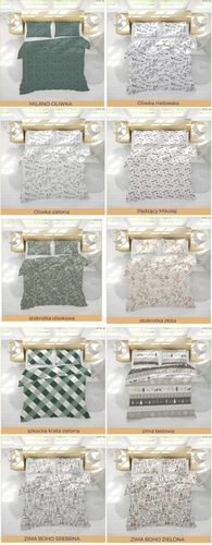 Komplet pościeli 140x200 gruba Polska bawełna 100% dużo wzorów - na Arena.pl