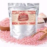 Wiórki Czekoladowe Różowe - posypka do tortu, ciast i deserów 25g