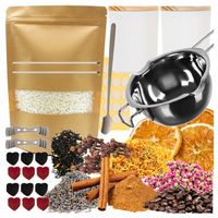 ZESTAW DO ROBIENIA ŚWIEC WOSK SOJOWY WYROBU ŚWIECZEK DIY NA PREZENT XL