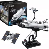 KLOCKI KONSTRUKCYJNE CADA NASA WYSTAWA ODKRYWACZ KOSMICZNY SPACE SHUTTLE 8+