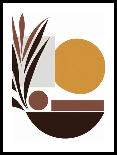 Plakat 64x90cm Stylizacja Roślin na Arena.pl