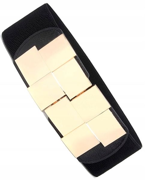 Damski Pasek Modny Gorset Elastyczny Szeroki Retro zdjęcie 2