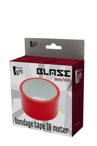 blaze bondage tape 18m red na Arena.pl