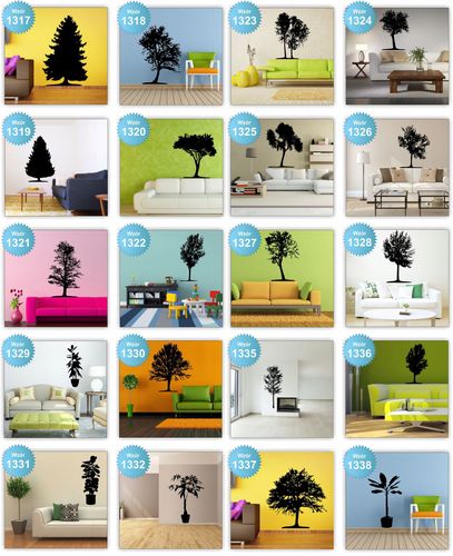 NAKLEJKI na ścianę ścienne DRZEWO drzewa 160cm na Arena.pl