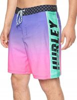 Hurley szorty męskie kolorowe r.38