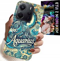 ETUI DO XIAOMI NOTE 14 4G - ZNAK ZODIAKU, WODNIK, ASTRONOMIA PLECKI