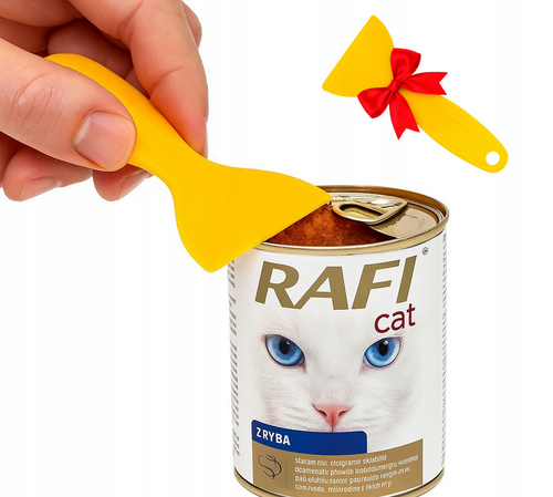 KARMA DLA KOTA 12 x PUSZKA 415g DOLINA NOTECI Rafi Cat Ryba z prezentem na Arena.pl