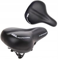 SIODEŁKO ROWEROWE MIĘKKIE NA SPRĘŻYNACH ŻELOWE