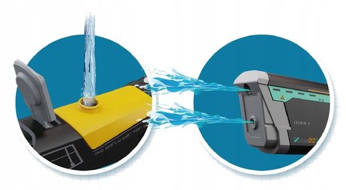 PISTOLET NA WODĘ KARABIN AUTOMAT Elektryczny miotacz wody AKUMULATOR USB na Arena.pl