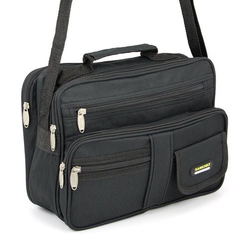 torba męska z nylonu sanchez - czarna na Arena.pl