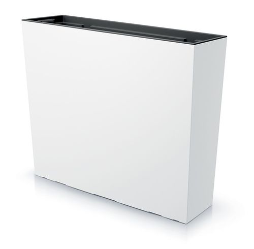 Doniczka wysoka Urbi Case T DUC800T z wkładem | Biały na Arena.pl