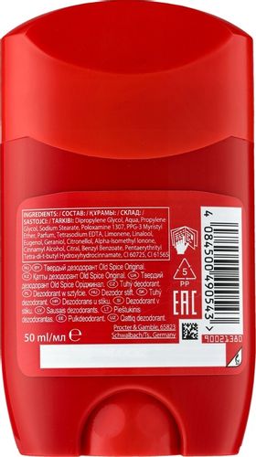Old Spice Original dezodorant w sztyfcie 4x50ml na Arena.pl
